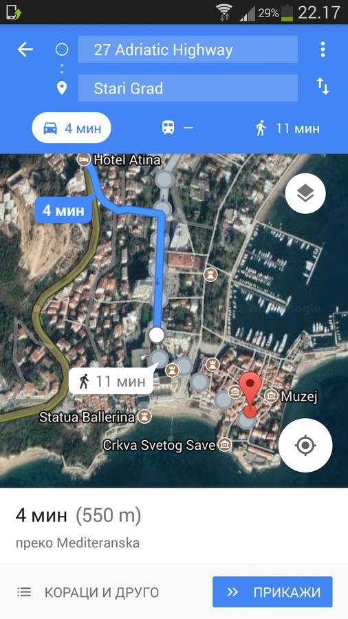 Apartamento Iskra Budva Exterior foto