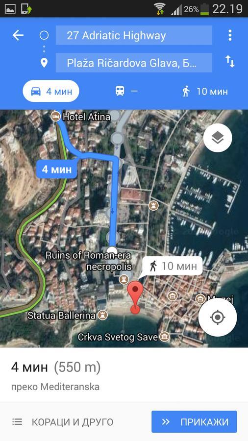 Apartamento Iskra Budva Exterior foto